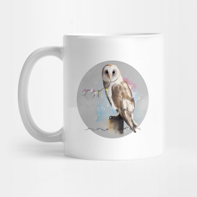 Barn owl by FrancinesWorkshop